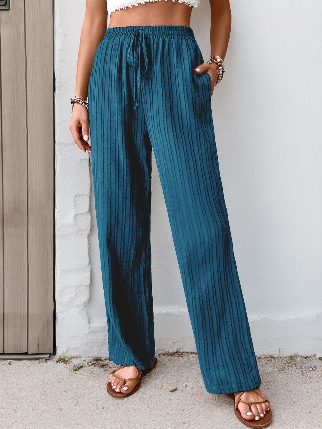 Women Non Iron Trousers