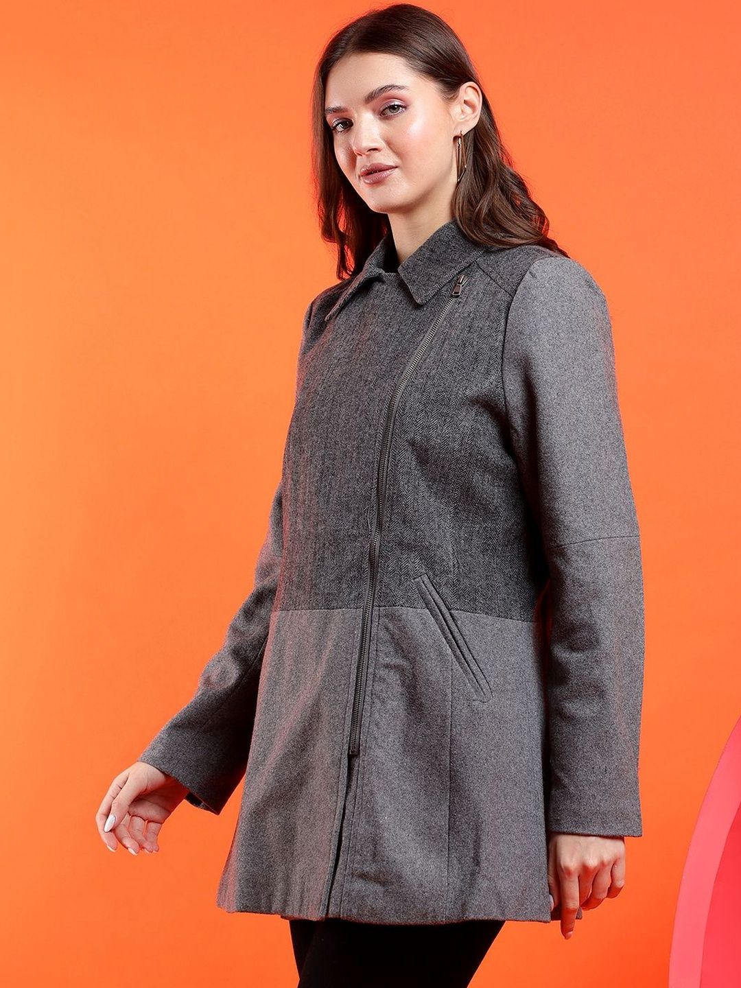 NowI Women Solid Single Breasted Casual Blazer