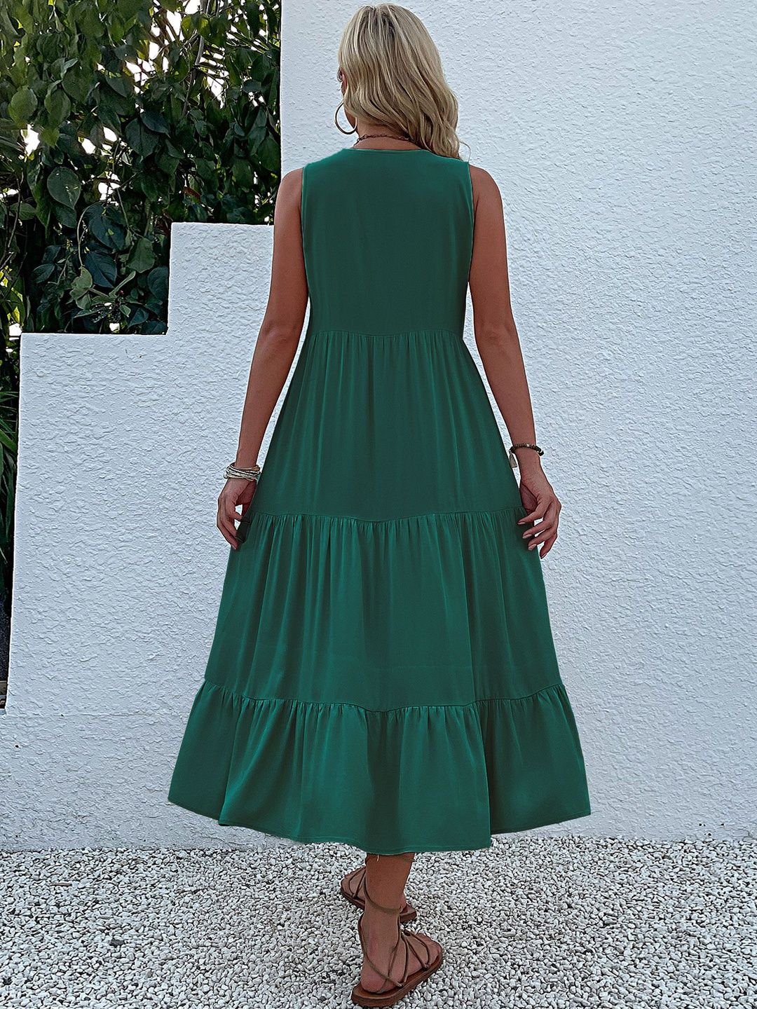A-Line Midi Dress
