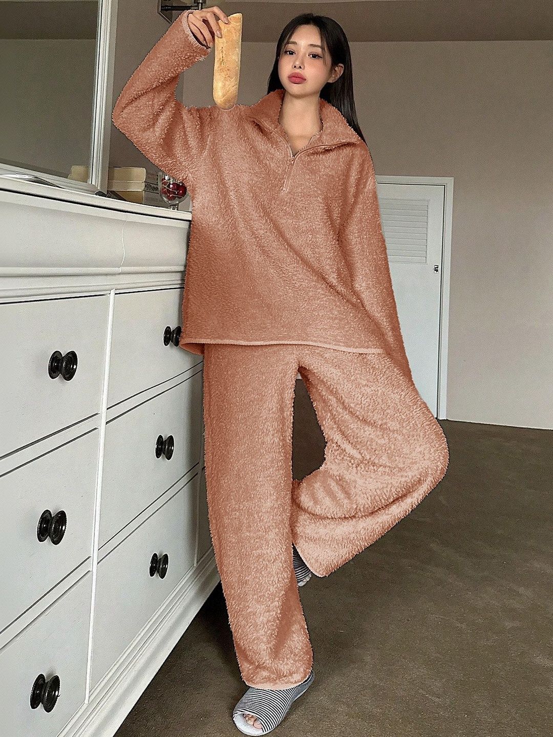 NOWI High Neck Sweatshirt & Trousers Co-Ords