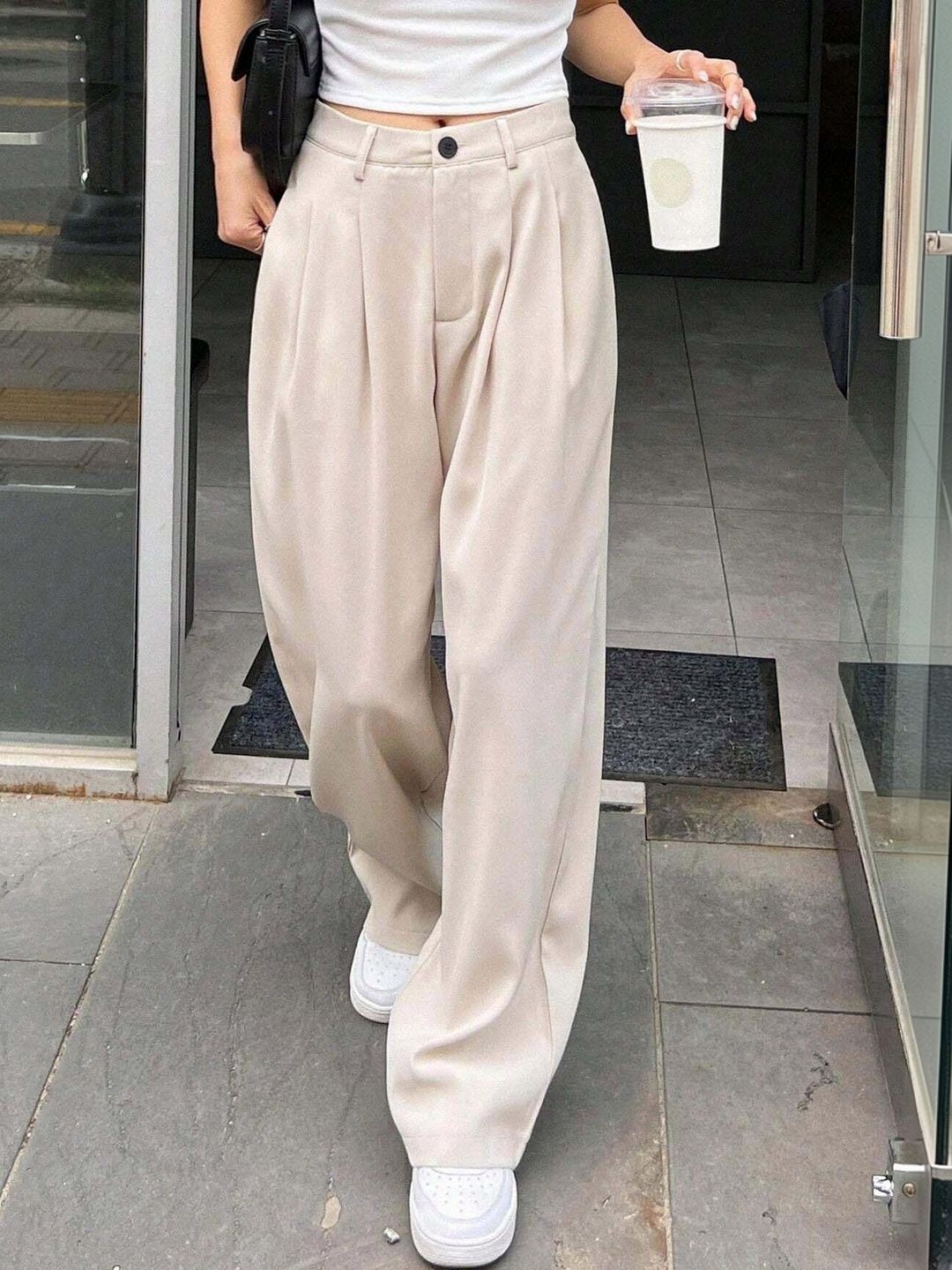 Women Pleated Trousers