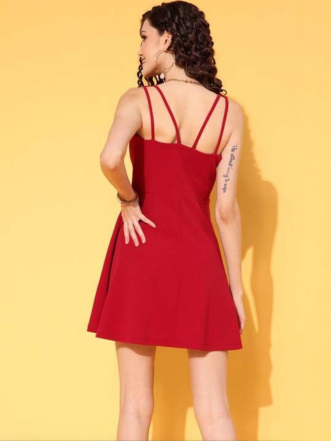 Fit & Flare Mini Dress