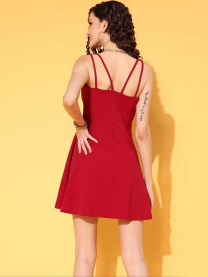 Fit & Flare Mini Dress