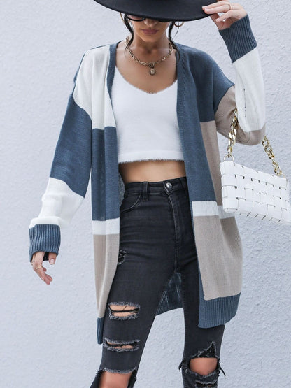 Women's Blue Colourblocked