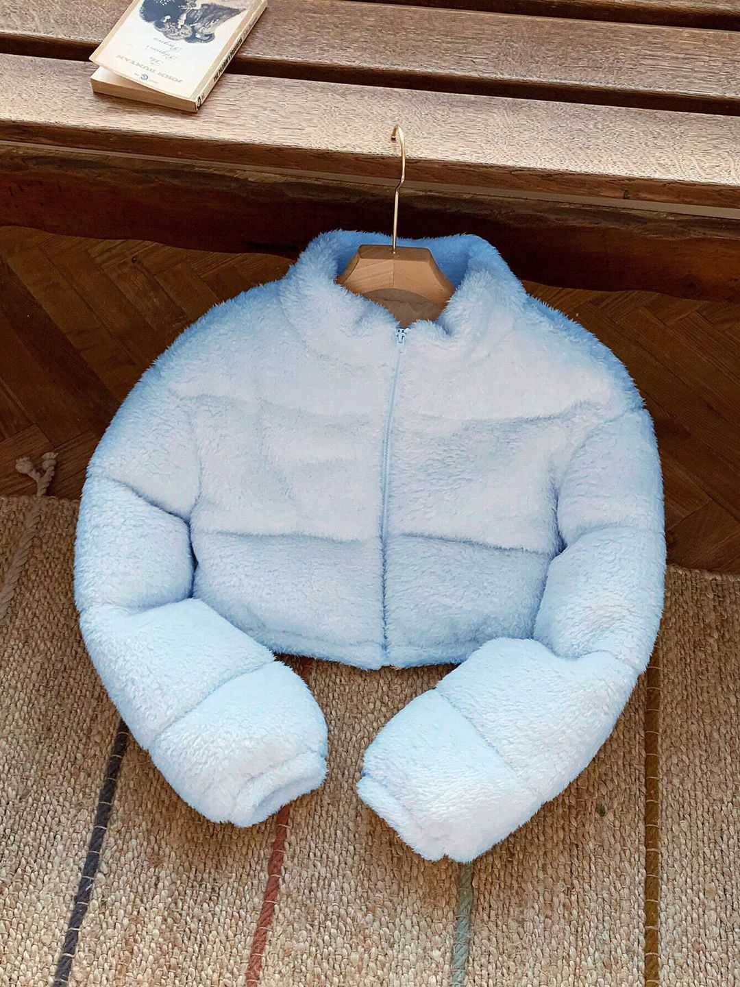 NOWI Women Lightweight Crop Puffer Jacket