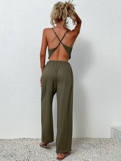 Shoulder Straps Top & Trousers Co-Ords