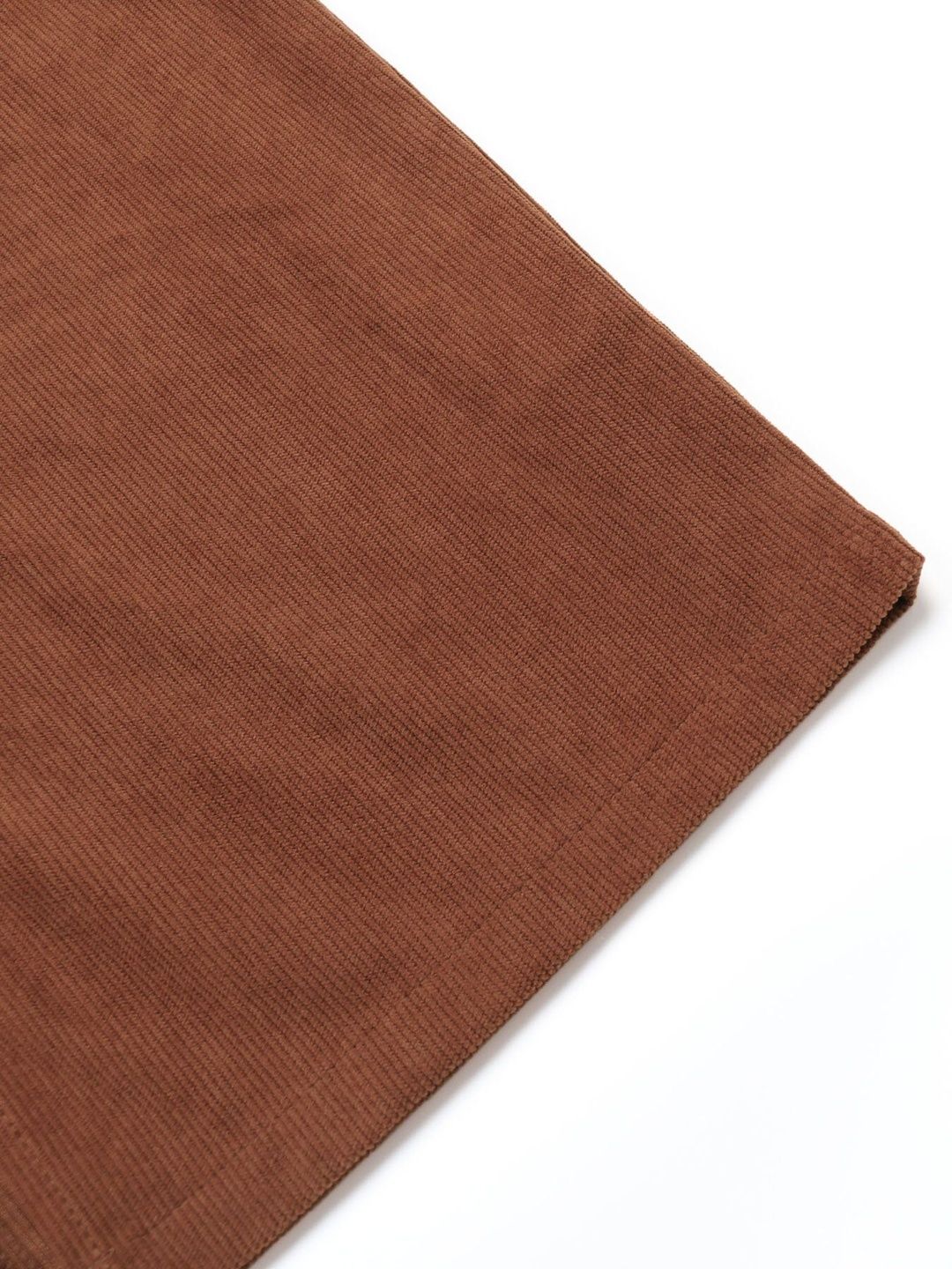 Women's Brown Pinafore Midi Dress