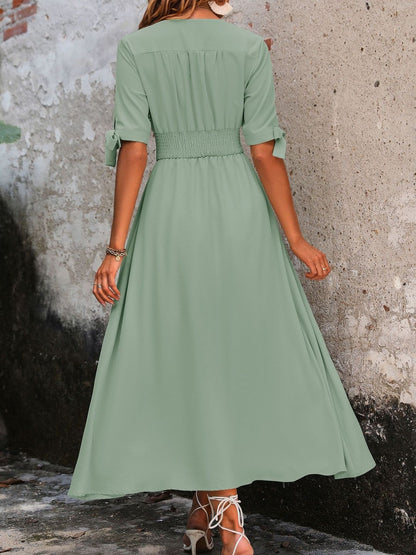 Fit & Flare Maxi Dress