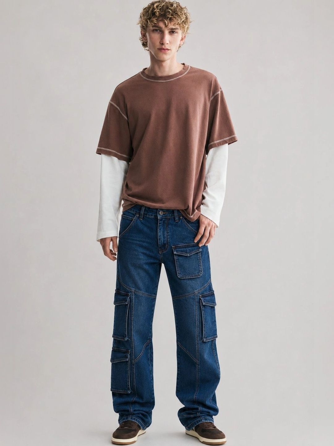 Men Regular Fit Mid-Rise Light Fade Jeans