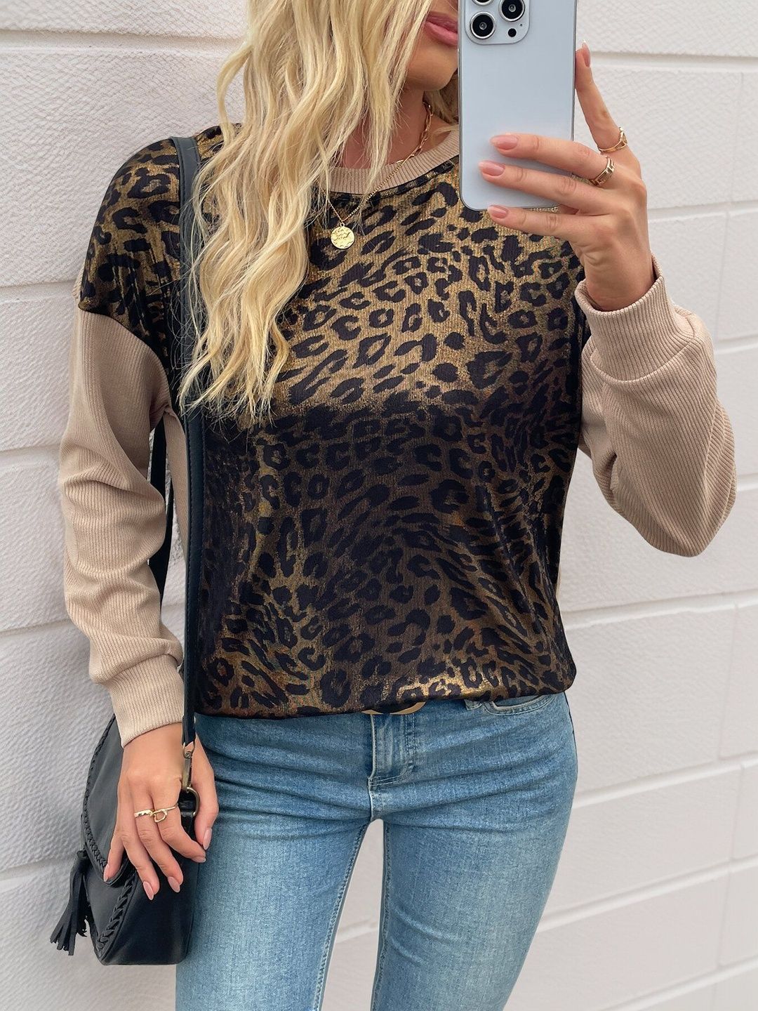 Women Colourblocked Sweatshirt