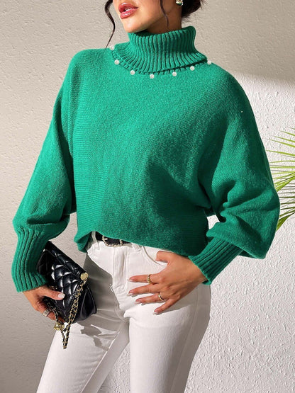 Women Pullover with Embellished Detail