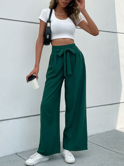 Women Non Iron Pleated Trousers