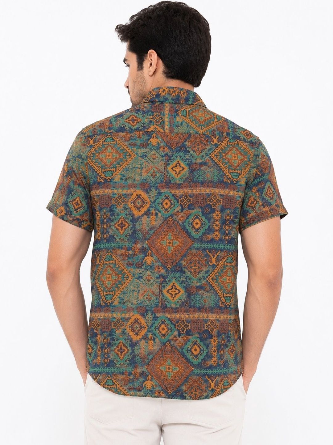 Men Comfort Printed Casual Shirt