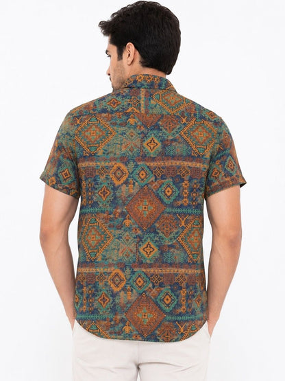 Men Comfort Printed Casual Shirt