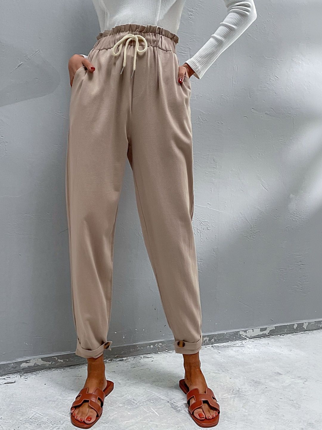 Women Non Iron Trousers