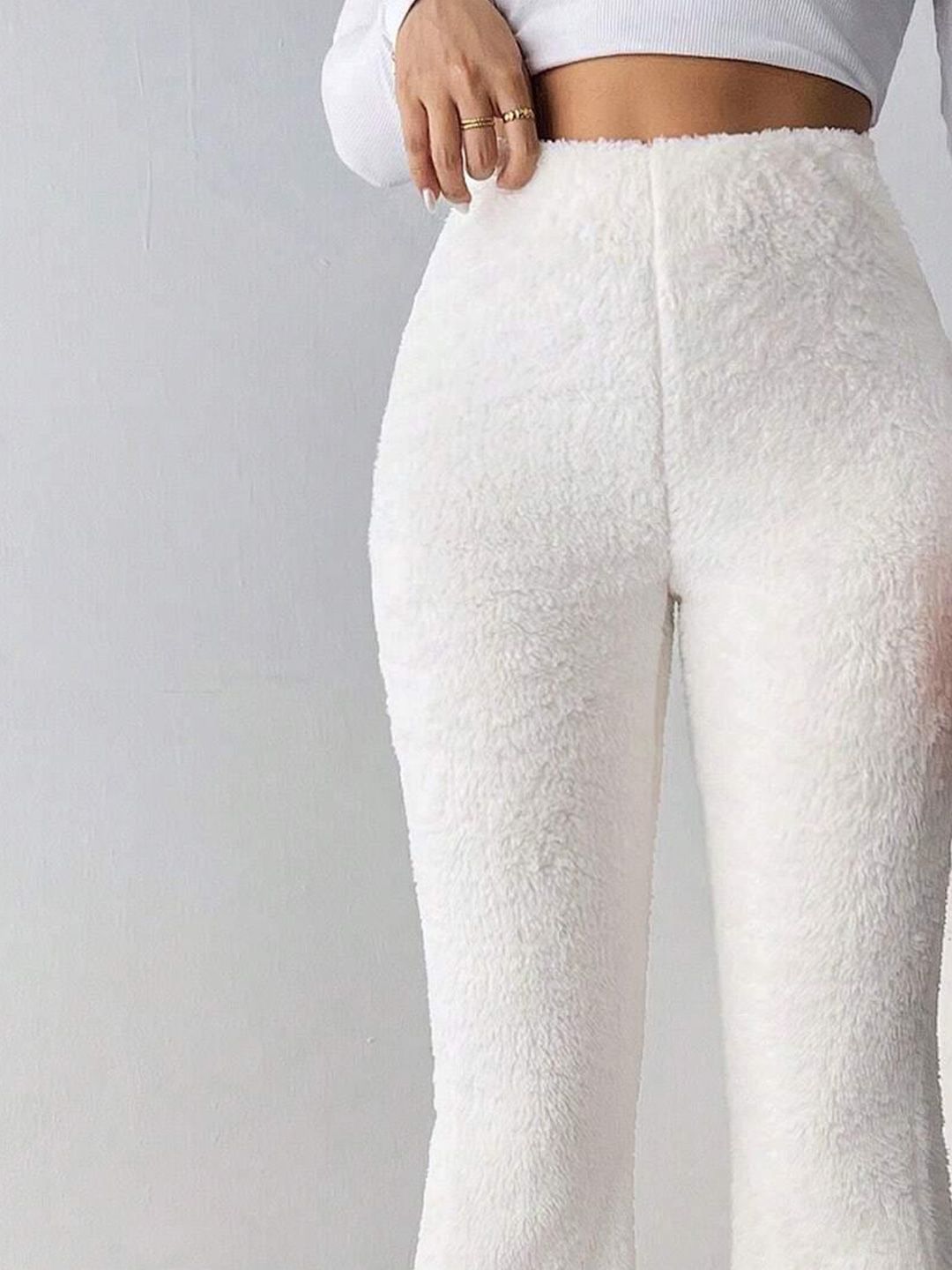 Women High-Rise Easy Wash Trousers