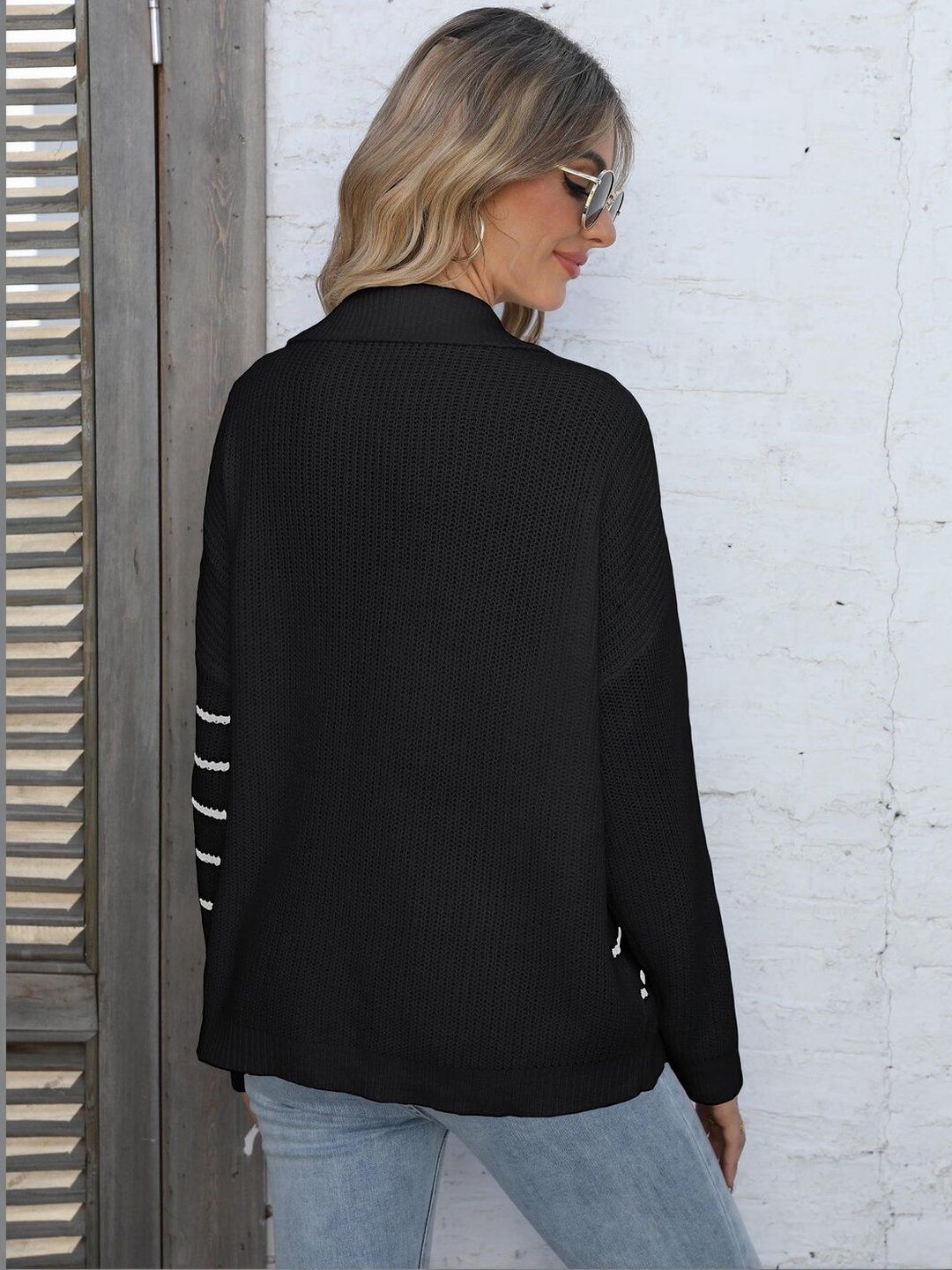 Women Striped Pullover