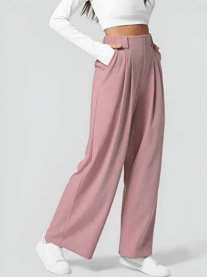 Women Pleated Trousers