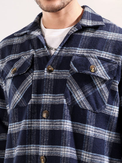 Men Tartan Checks Checked Casual Shirt