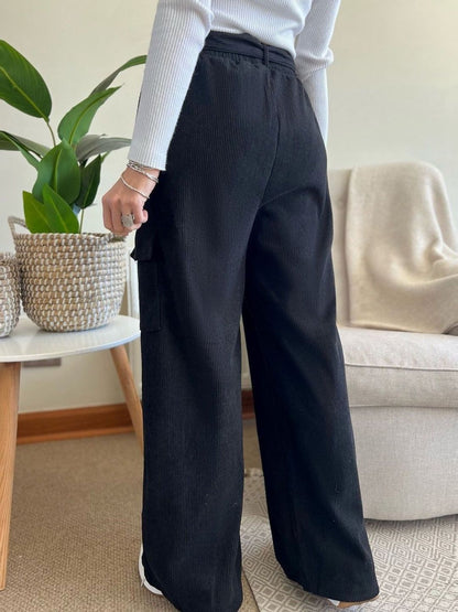 Women Loose Fit Cargos Trousers