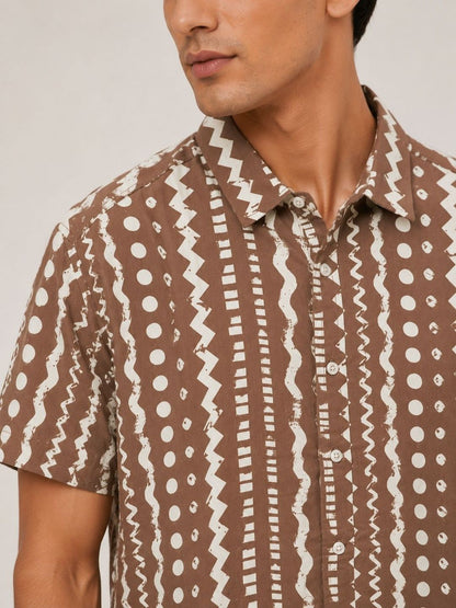 Men Standard Printed Casual Shirt