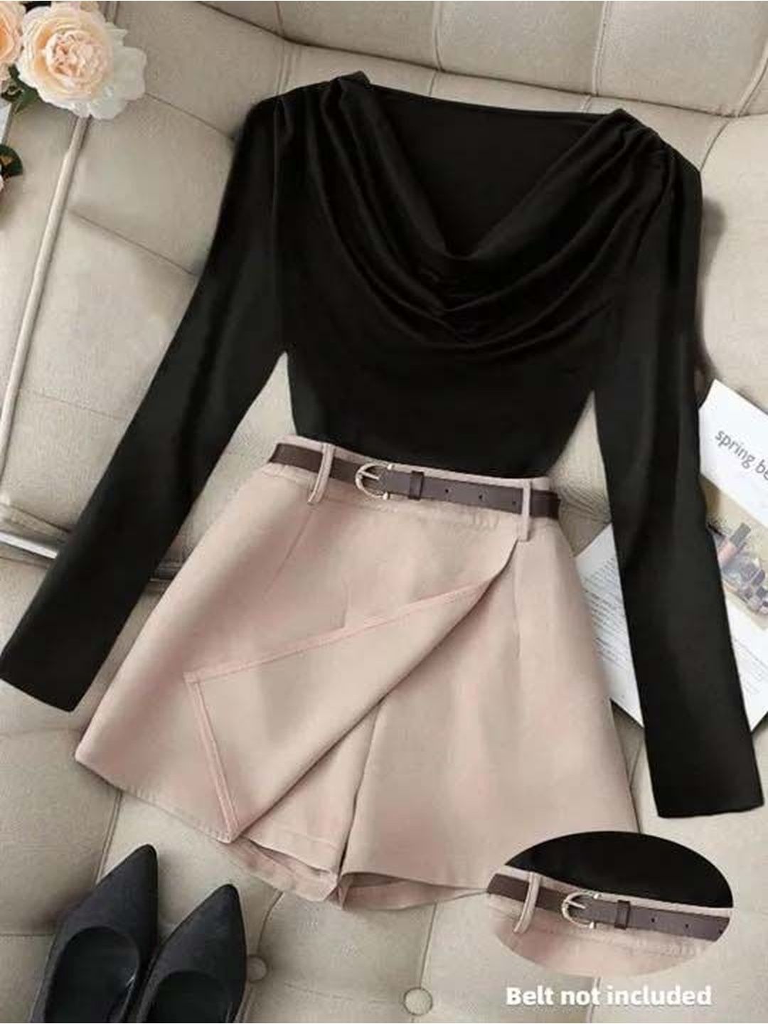 Solid Top with Shorts