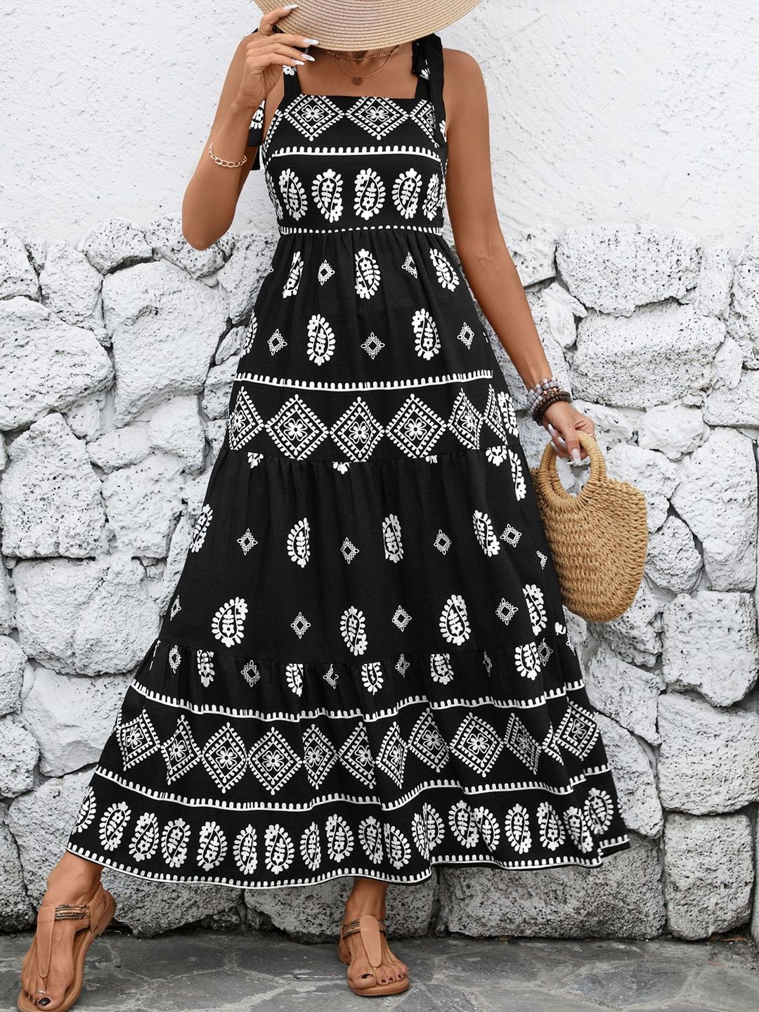 Print Maxi Dress