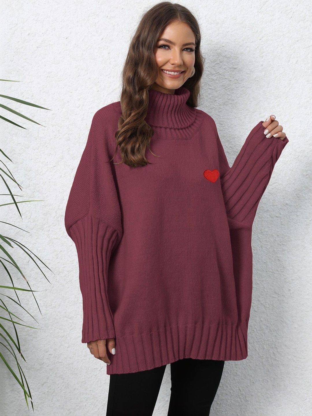Women Pullover with Embroidered Detail
