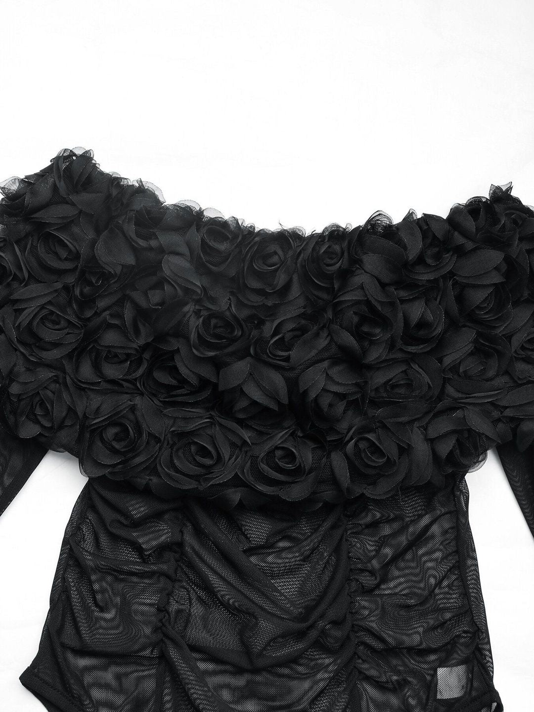Embellished One Shoulder Bodysuit