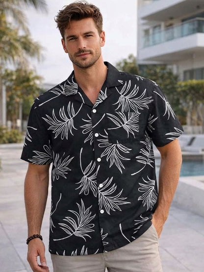 Men Floral Casual Shirt