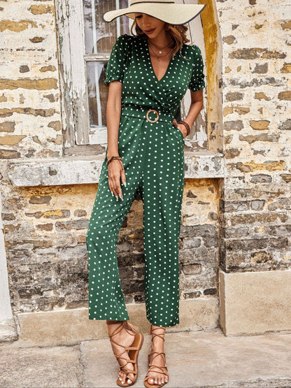 Printed Basic Jumpsuit