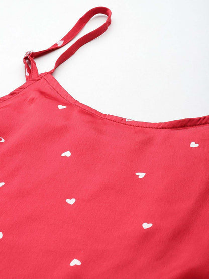 Women Printed Night suit