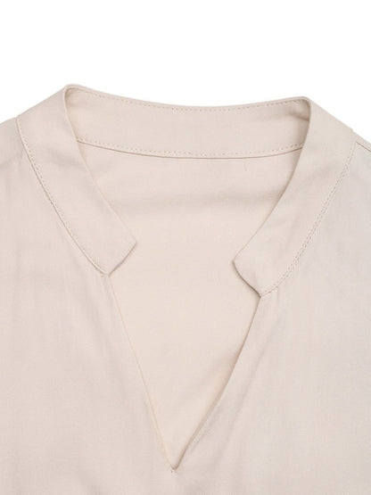Women's Beige Liva A-Line Midi Dress