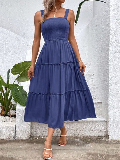 Fit & Flare Midi Dress