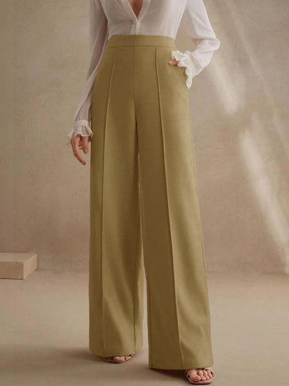 Women Wrinkle Free Trousers