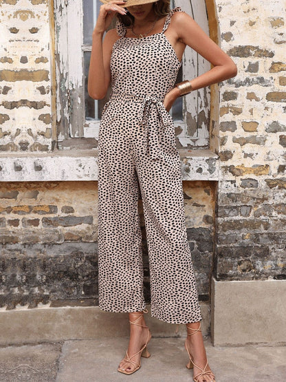 Printed Basic Jumpsuit