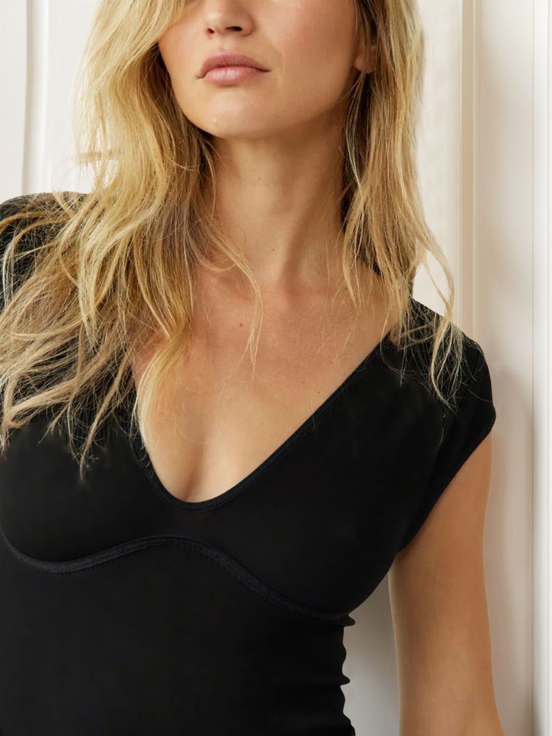 V Neck Bodysuit