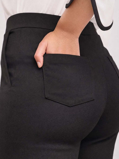 Women Straight Fit Wrinkle Free Trousers