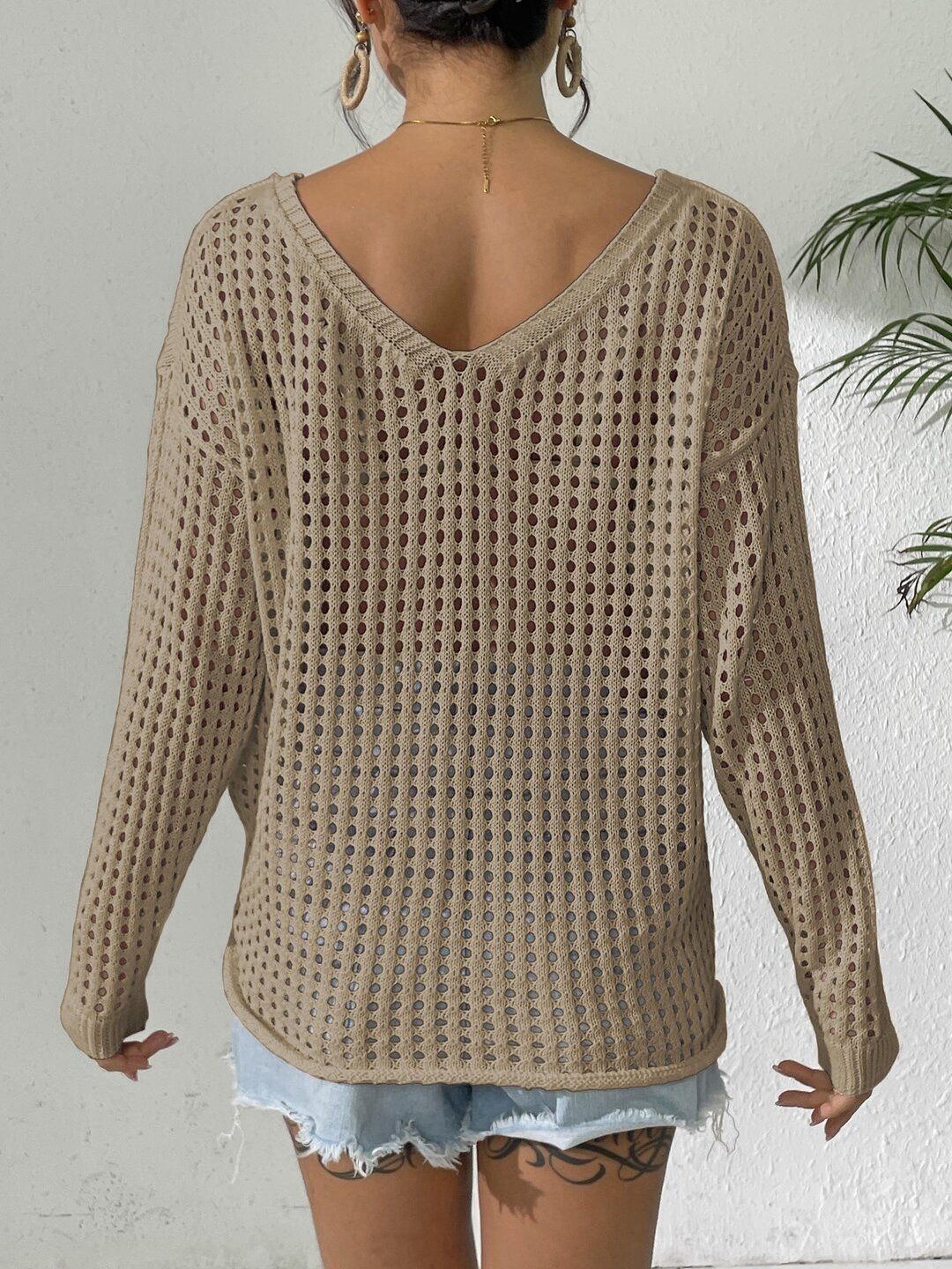 Women Pullover with Applique Detail