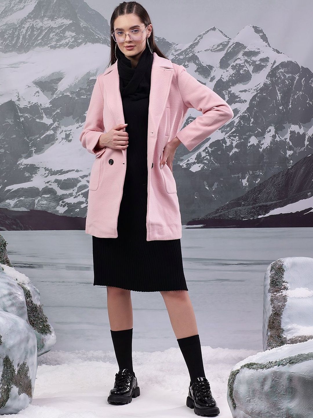 Nowi  Double Breasted  Coats