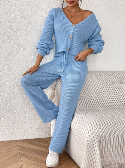 Women Ribbed Crop Cardigan