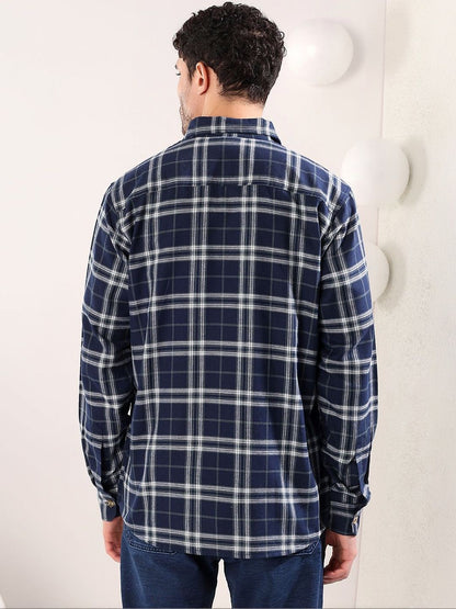 Men Checked Casual Shirt