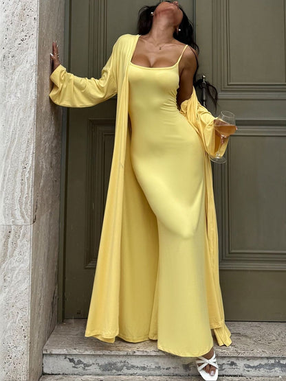 NOWI Maxi-Length Sheath Dresses