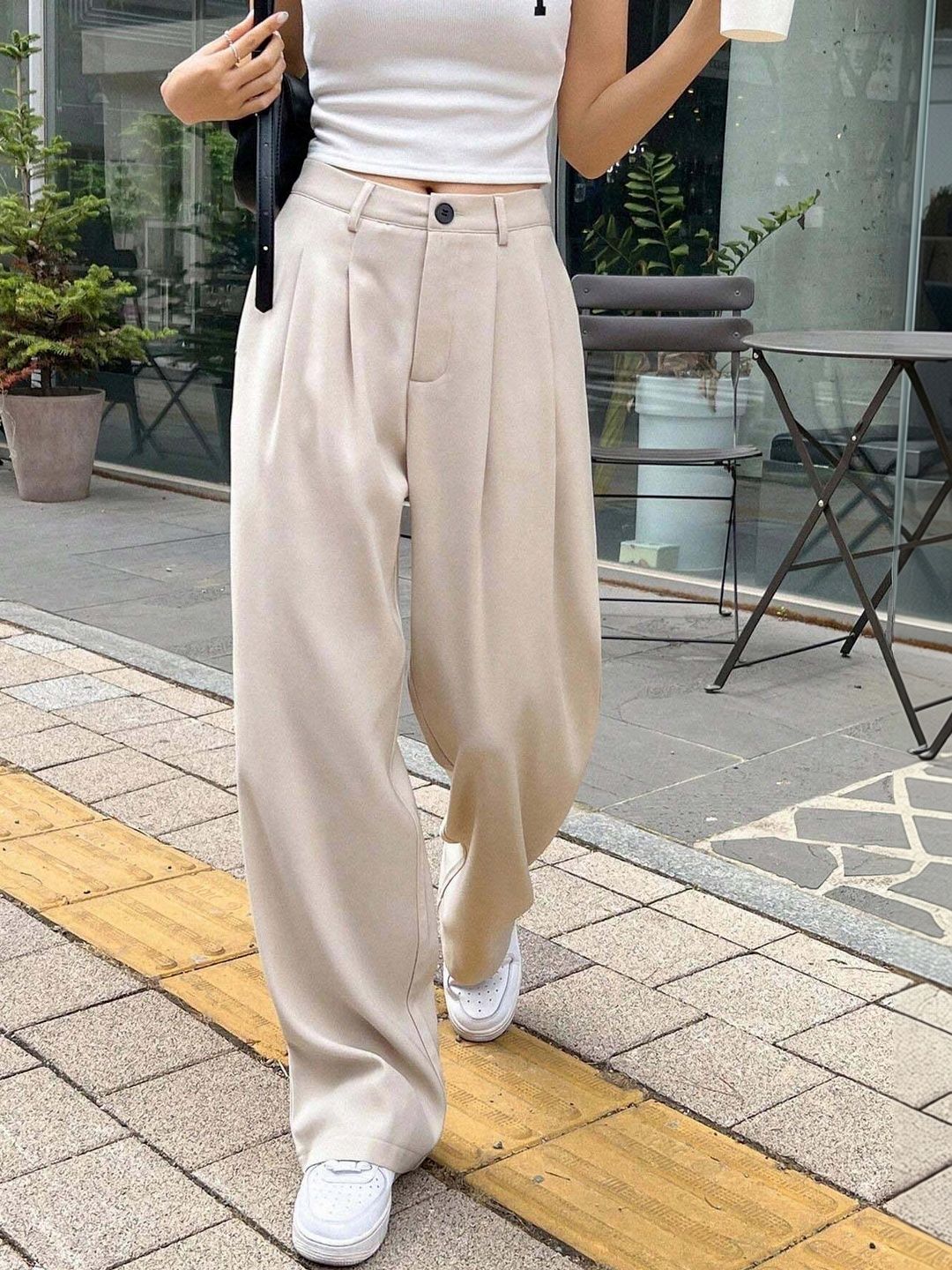 Women Pleated Trousers