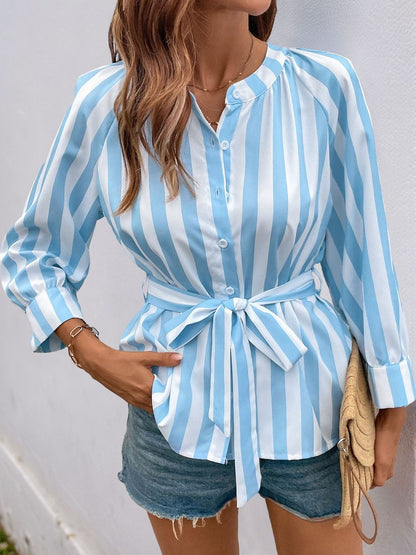 Women Striped Casual Shirt