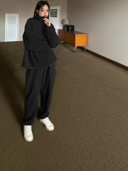 V-Neck Sweater & Trousers Co-Ords