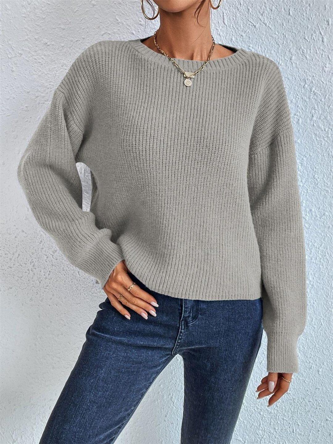 Women Ribbed Pullover