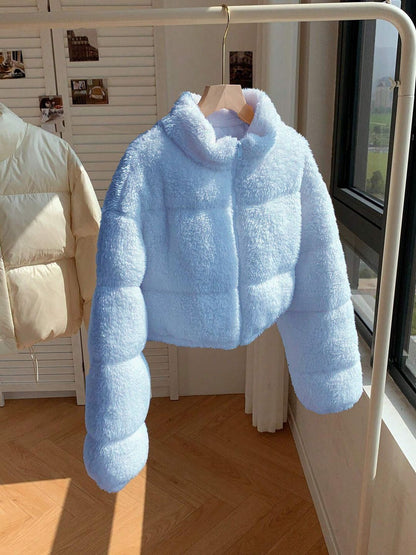 NOWI Women Lightweight Crop Puffer Jacket