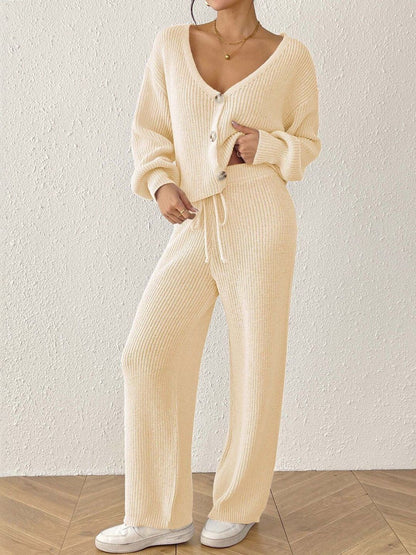 Women Ribbed Cardigan