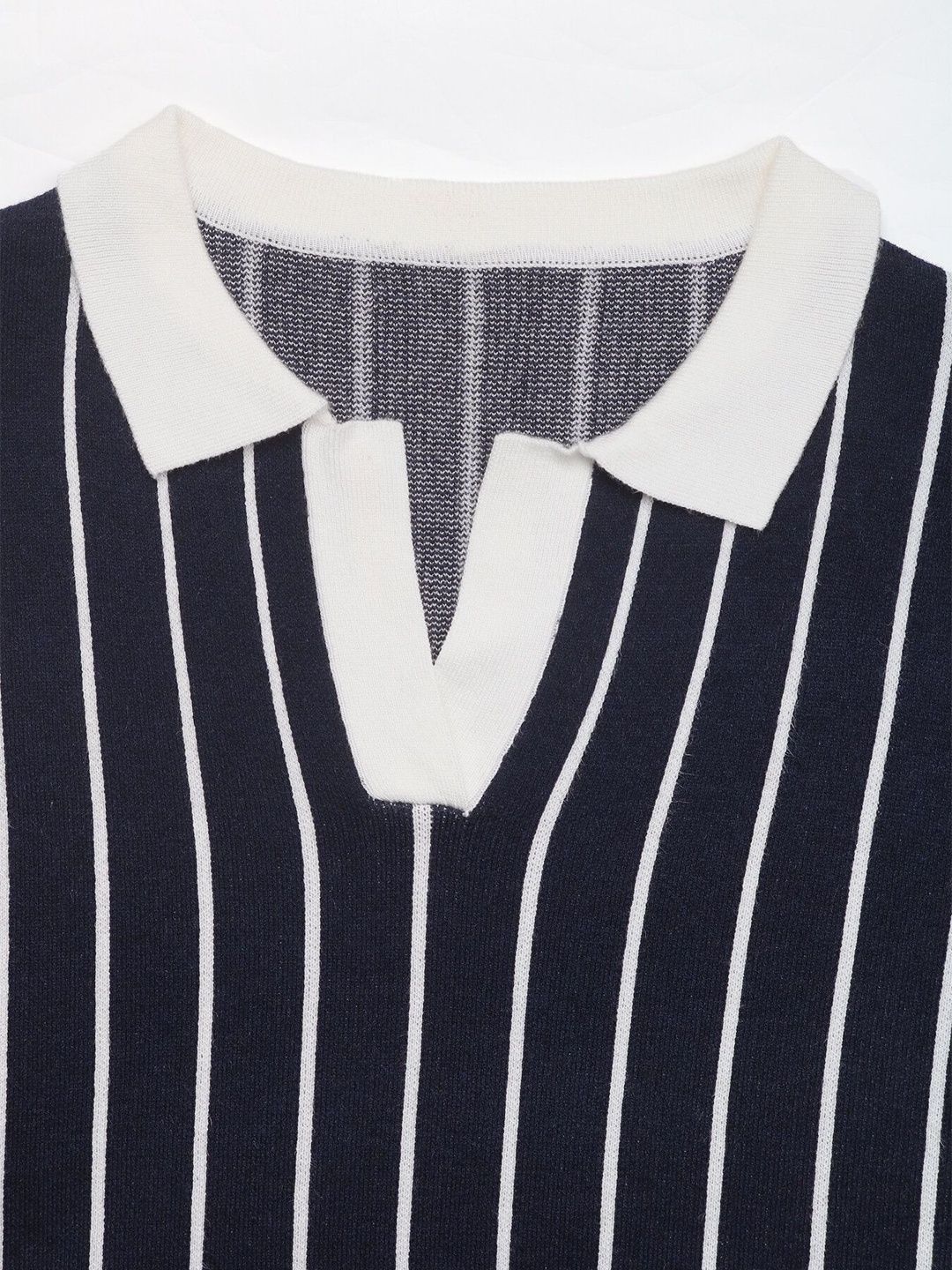 Women's Grey Nowi Women Striped Pullover